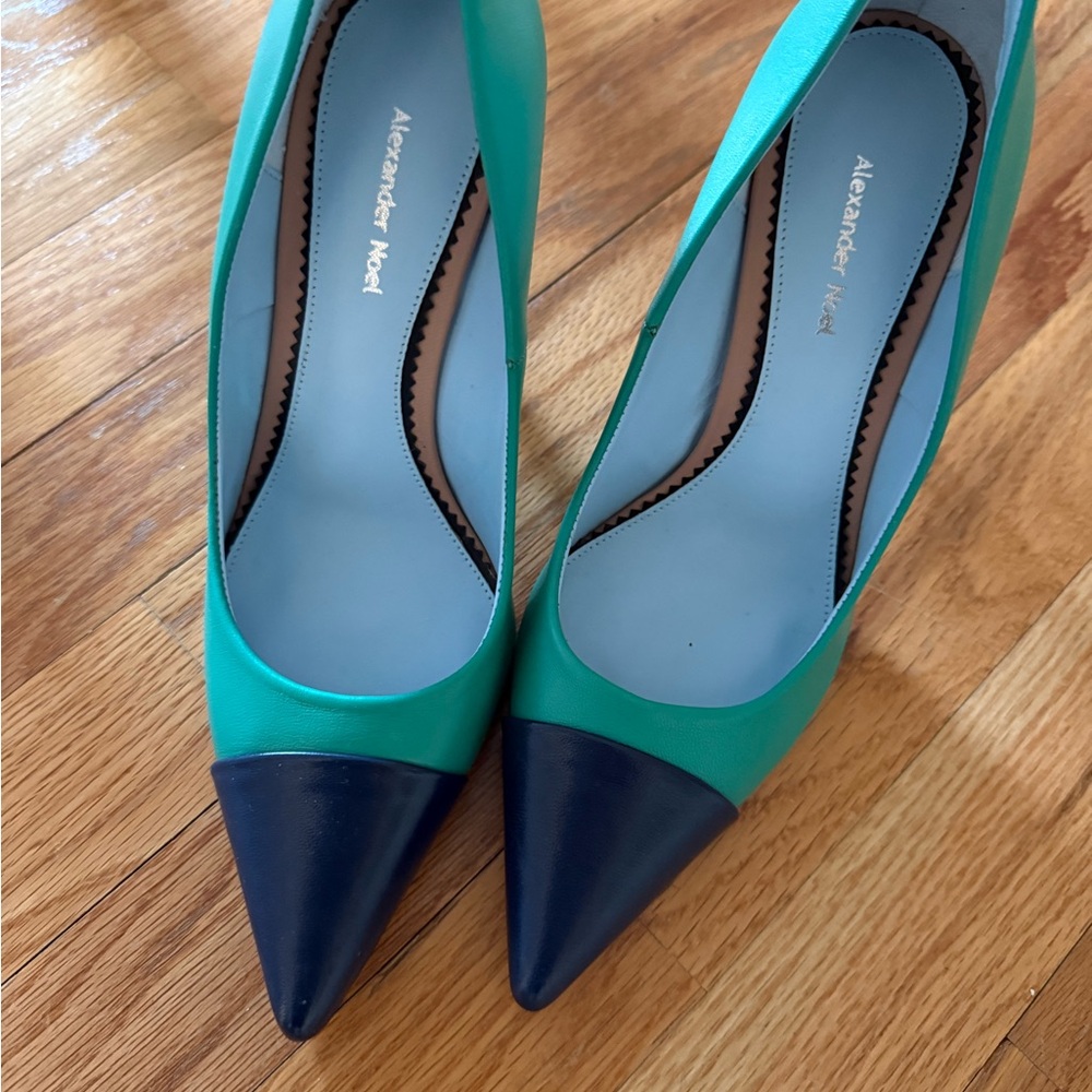 Teal and Navy Heels